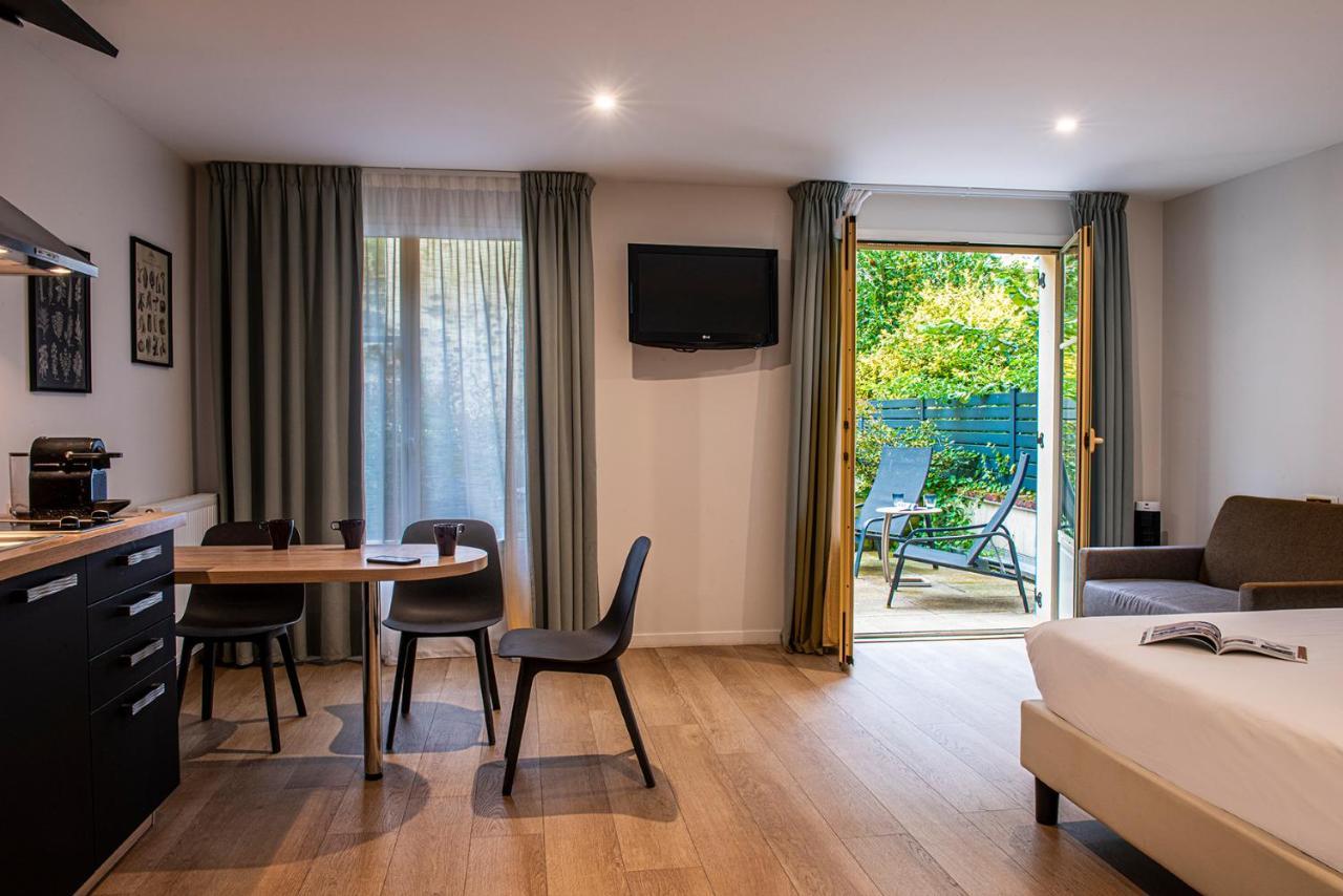 Les Maisons D'Eugene Appart'Hotel - Centre Historique Honfleur Eksteriør bilde