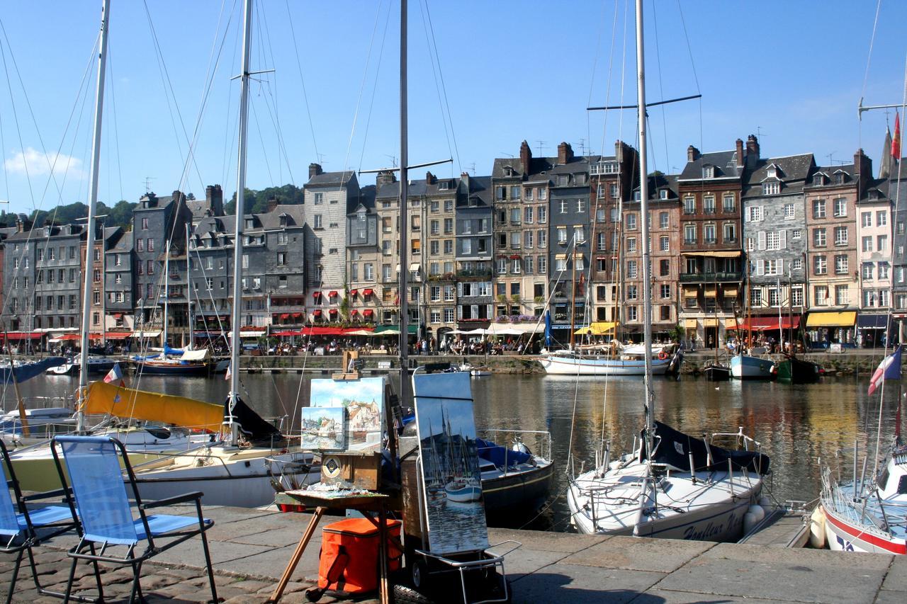 Les Maisons D'Eugene Appart'Hotel - Centre Historique Honfleur Eksteriør bilde