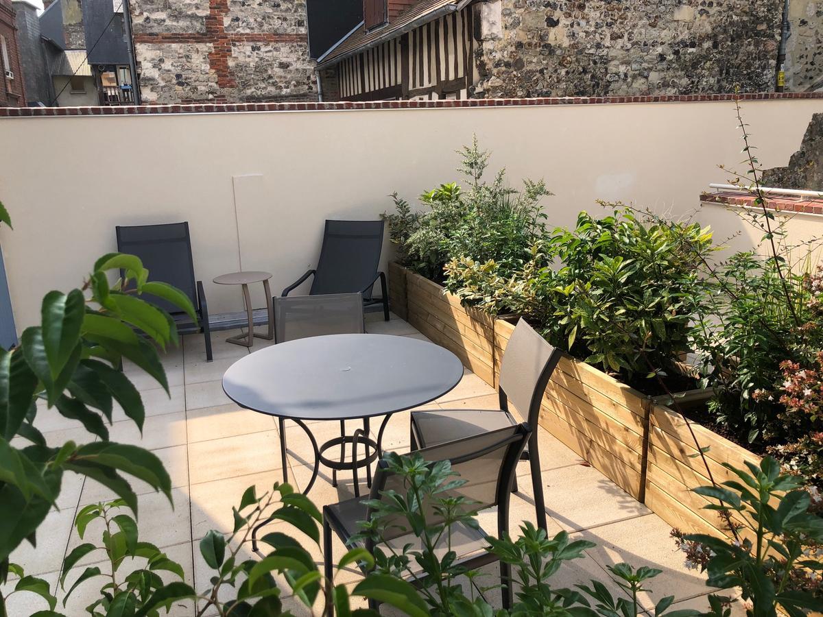 Les Maisons D'Eugene Appart'Hotel - Centre Historique Honfleur Eksteriør bilde